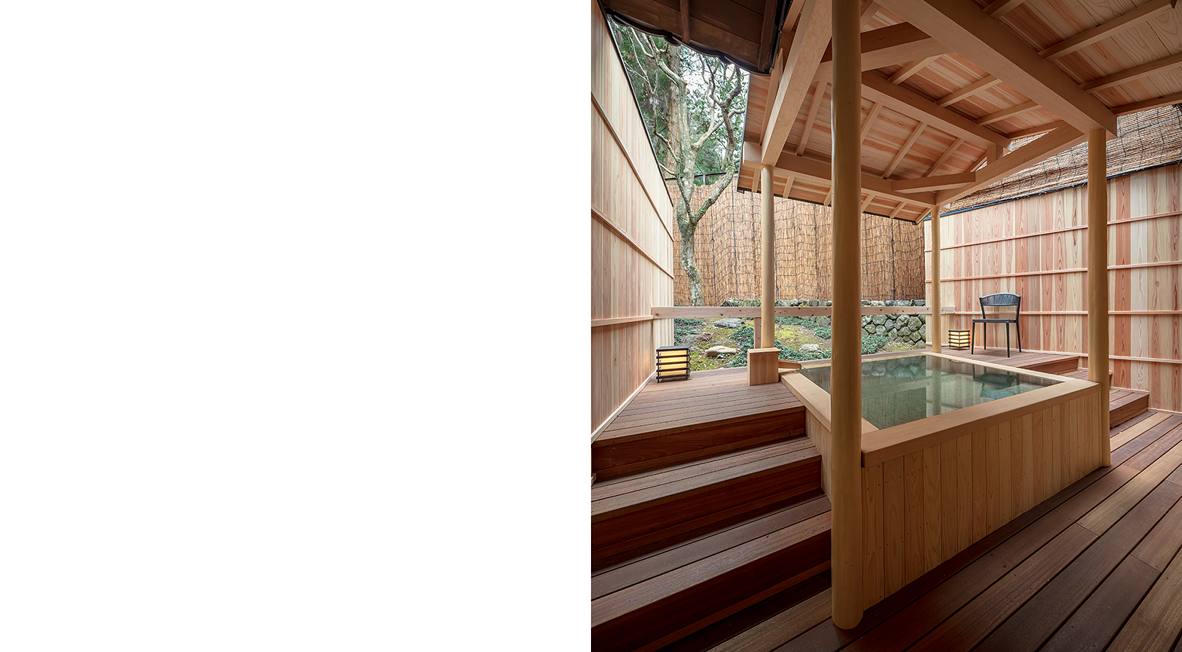 和を感じる湯空間